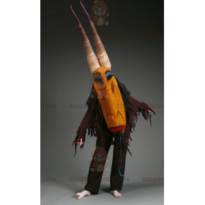 Costume da strega BIGGYMONKEY™ con le corna - Biggymonkey.com