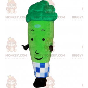 Disfraz de mascota de espárrago verde gigante BIGGYMONKEY™ -
