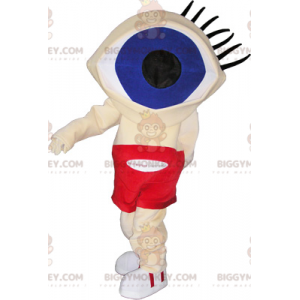 Στολή μασκότ BIGGYMONKEY™ Funny Guy with Huge Eye Head -