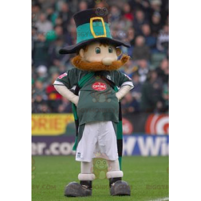 Irlantilainen Ginger Man BIGGYMONKEY™ maskottiasu -