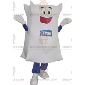 Costume da mascotte Giant White Pillow BIGGYMONKEY™. Cuscino