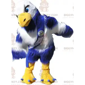 Στολή μασκότ Giant Blue Yellow and White Vulture BIGGYMONKEY™ -