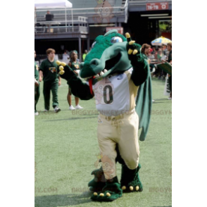 Giant Green Crocodile BIGGYMONKEY™ Mascot Costume -