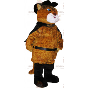 Traje de mascota BIGGYMONKEY™ Traje de gato marrón grande con