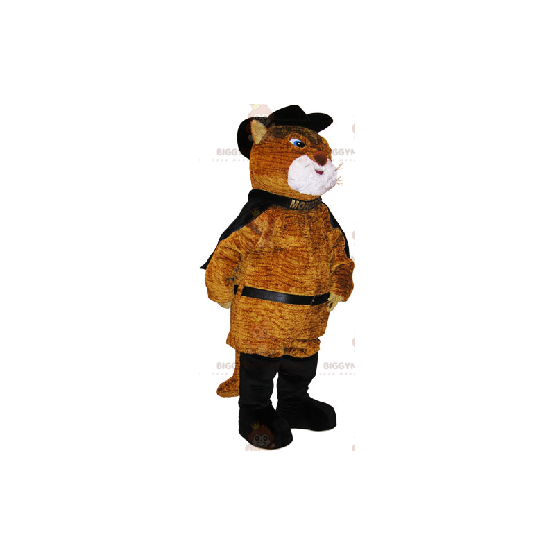 Kostium maskotki BIGGYMONKEY™ Duży brązowy kot w stroju kota w