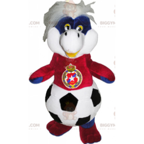 Costume de mascotte BIGGYMONKEY™ peluche avec un corps ballon