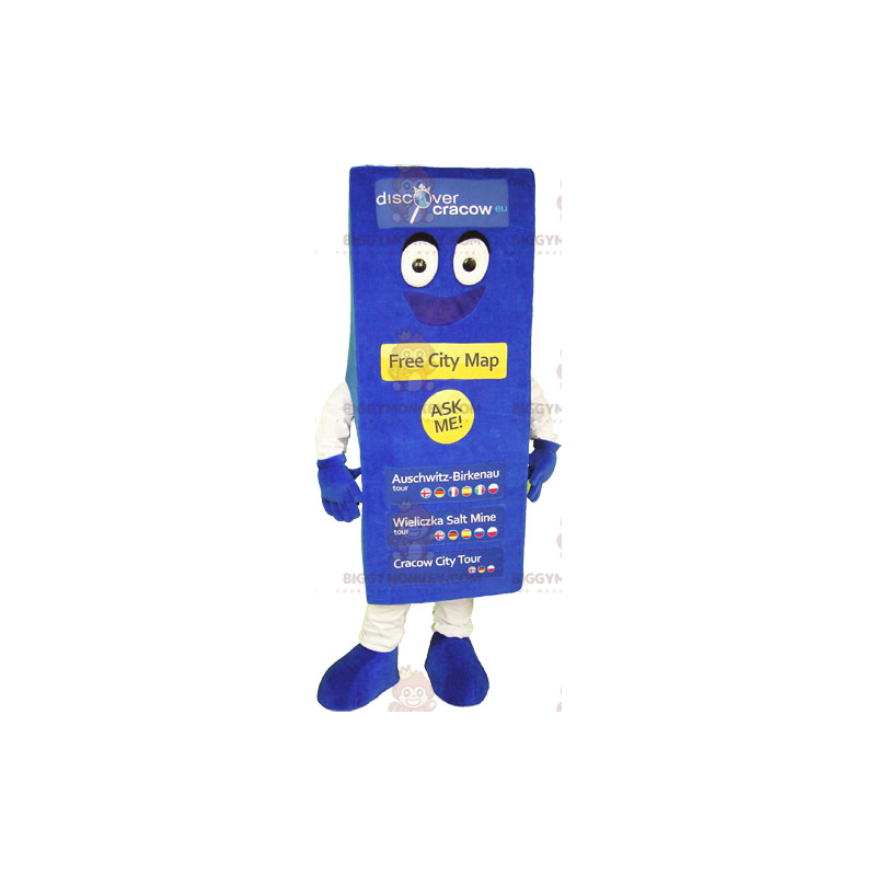 Costume da mascotte BIGGYMONKEY™ per cartellone informativo -