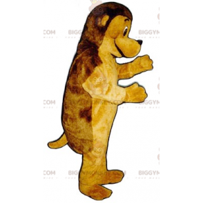 Costume de mascotte BIGGYMONKEY™ de hérisson marron et jaune -