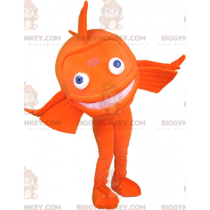 Orange jättefisk BIGGYMONKEY™ maskotdräkt - BiggyMonkey maskot