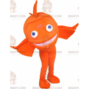 Costume da mascotte pesce gigante arancione BIGGYMONKEY™ -