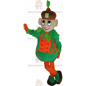Boy BIGGYMONKEY™ mascot costume with fun and colorful outfit –