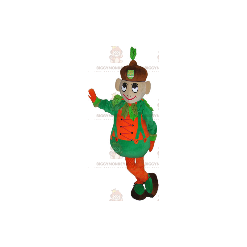 Disfraz de mascota BIGGYMONKEY™ para niño con un atuendo