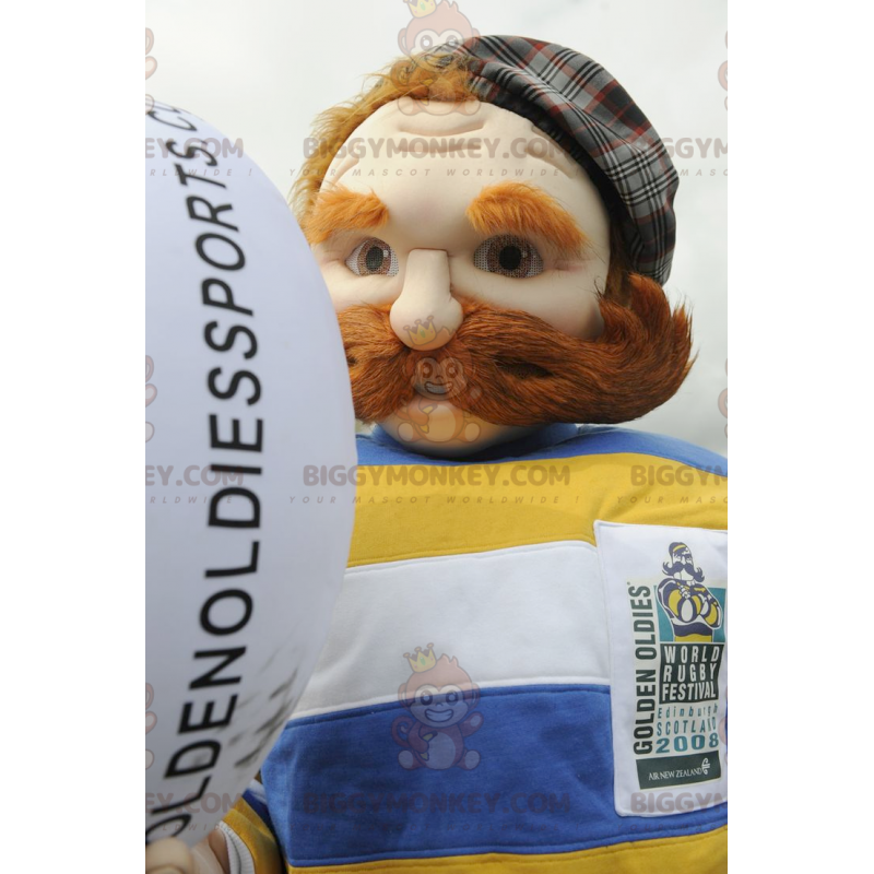 Irish Ginger Man BIGGYMONKEY™ Maskottchenkostüm -