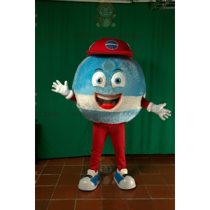 BIGGYMONKEY™ Mascot Costume with Round Head and Cap -