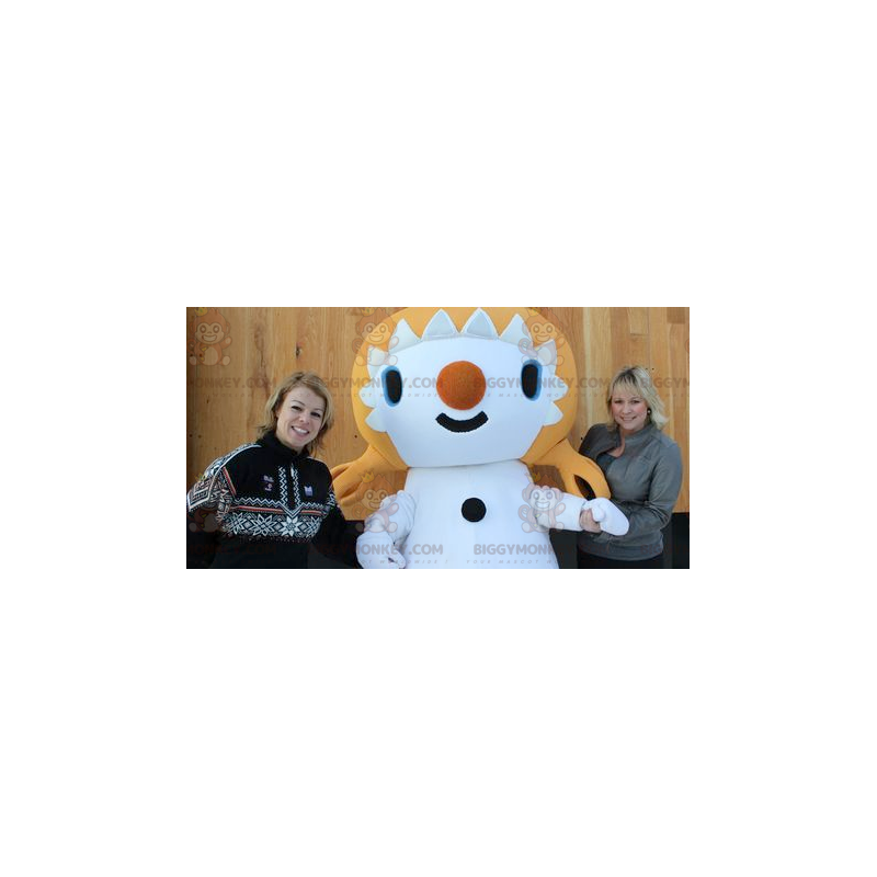 BIGGYMONKEY™ Mascot Costume Olaf, Frozen Snowman Sizes L (175-180CM)