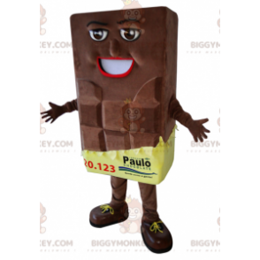 Giant Chocolate Bar BIGGYMONKEY™ Mascot Costume -