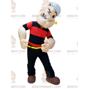 BIGGYMONKEY™ Maskottchenkostüm der berühmten Figur Popeye mit