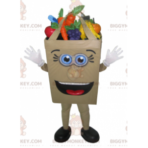 Costume da mascotte BIGGYMONKEY™ con sacchetto di carta