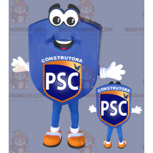 Costume da mascotte BIGGYMONKEY™ con stemma blu del club