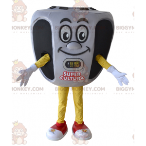 Gray and Black Music Player Radio BIGGYMONKEY™ Mascot Costume -