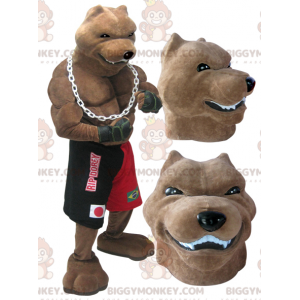 BIGGYMONKEY™ Costume da mascotte Cane di razza gigante e