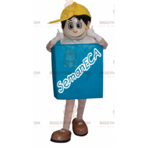 Costume de mascotte BIGGYMONKEY™ de bonhomme avec un corps