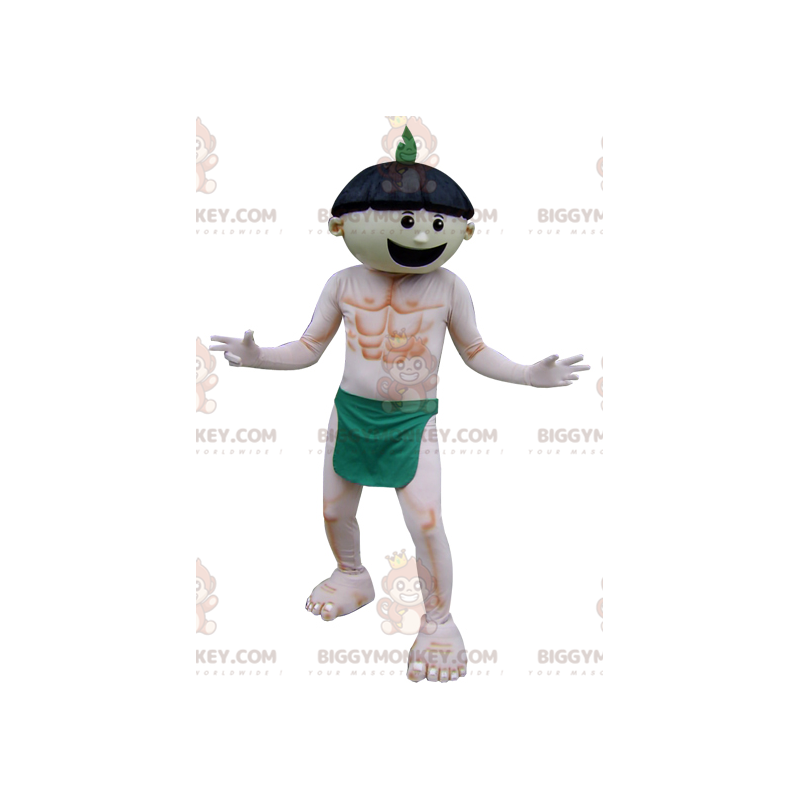 Costume da mascotte BIGGYMONKEY™ da uomo che indossa solo