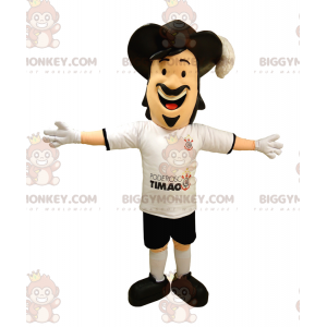 Costume de mascotte BIGGYMONKEY™ d'homme de mousquetaire avec