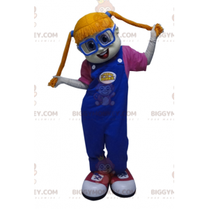 Kostým zrzka BIGGYMONKEY™ maskota s copánky – Biggymonkey.com