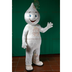 Disfraz de mascota BIGGYMONKEY™ Muñeco de nieve blanco con