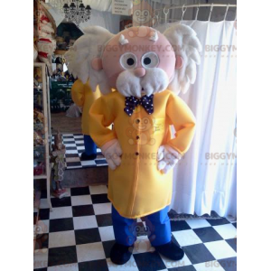 Velmi stylový kostým maskota dědečka BIGGYMONKEY™ s bundou a