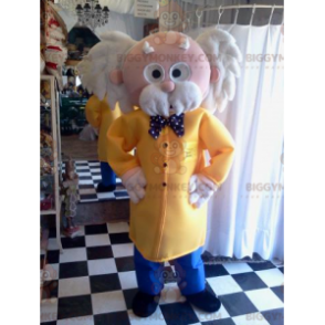 Meget stilfuldt bedstefar BIGGYMONKEY™ maskotkostume med jakke