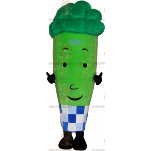 Costume de mascotte BIGGYMONKEY™ de légume vert de brocoli.