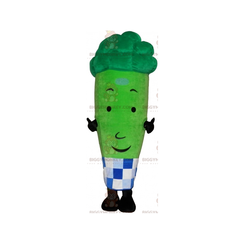 Traje de mascote BIGGYMONKEY™ Vegetal Verde Brócolis. homem