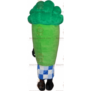 Costume da mascotte BIGGYMONKEY™ verdura verde broccoli. uomo