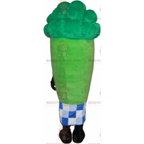 Costume de mascotte BIGGYMONKEY™ de légume vert de brocoli.