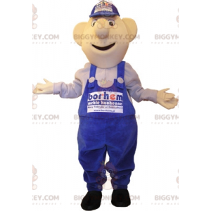 Costume de mascotte BIGGYMONKEY™ de bonhomme habillé d'une