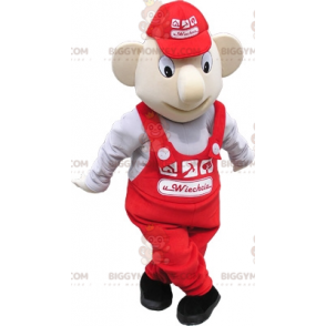 Garage Worker Salesman BIGGYMONKEY™ Mascot Costume –