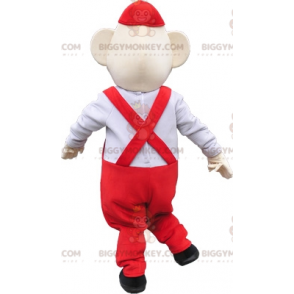 Disfraz de mascota de vendedor de garaje BIGGYMONKEY™ -