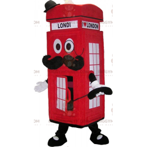 Costume da mascotte della cabina telefonica di Londra