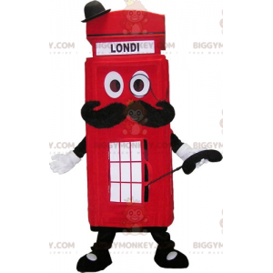 Londense telefooncel BIGGYMONKEY™ mascottekostuum. Londen