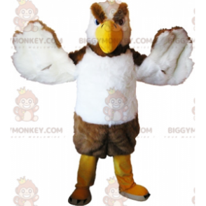 BIGGYMONKEY™ maskotdräkt för vit och brun örn - BiggyMonkey