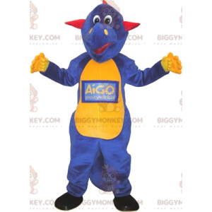 Costume de mascotte BIGGYMONKEY™ de dinosaure de dragon rouge