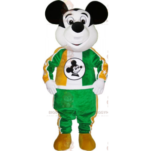 Mickey Mouse BIGGYMONKEY™ mascot costume. Black and White Mouse