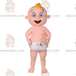 Disfraz de mascota bebé gigante BIGGYMONKEY™ con pañal -