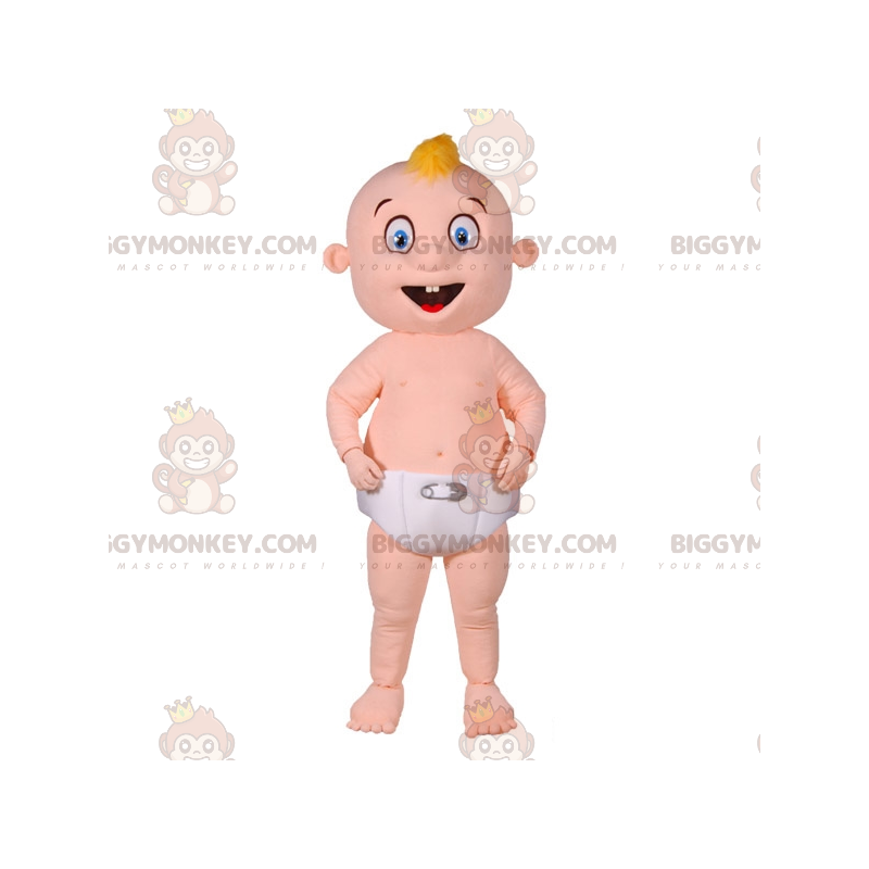Disfraz de mascota bebé gigante BIGGYMONKEY™ con pañal -