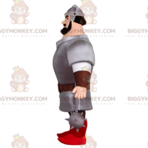 Costume de mascotte BIGGYMONKEY™ de chevalier très musclé avec