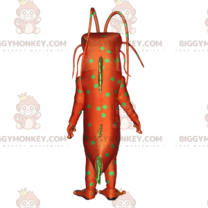 Green and Orange Insect Monster BIGGYMONKEY™ Mascot Costume