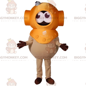 Disfraz de mascota Scuba Diver BIGGYMONKEY™. Disfraz de mascota