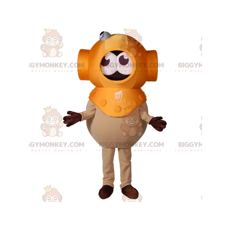 Scuba Diver BIGGYMONKEY™ Mascot Costume. Scuba Diver